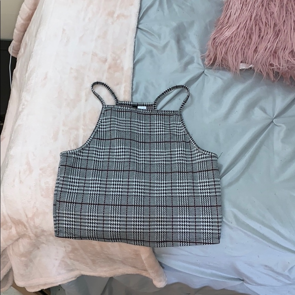 HM PLAID TANK 🥰